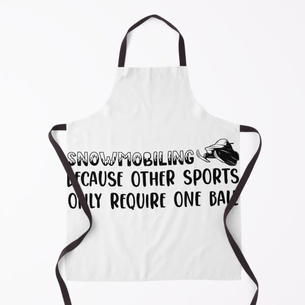 Item preview, Snowmobiling Because Other Sports Only Require One Ball designed and sold by ErmessThiings.