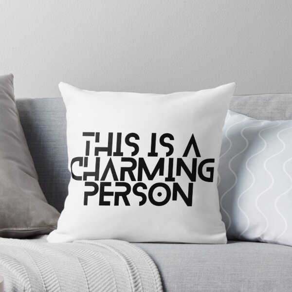 Item preview, This Is A Charming Person Lovely Motivation Inspiration Cute Good Personality Typographic Slogans Lines Man’s & Woman’s  designed and sold by Wanneer T-shirts Praten.