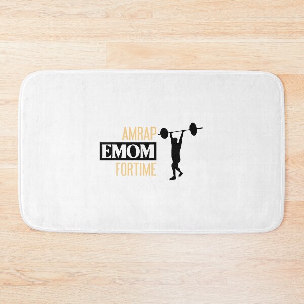 Item preview, Fitness Workouts AMRAP EMOM For Time Design designed and sold by mkzmerch.
