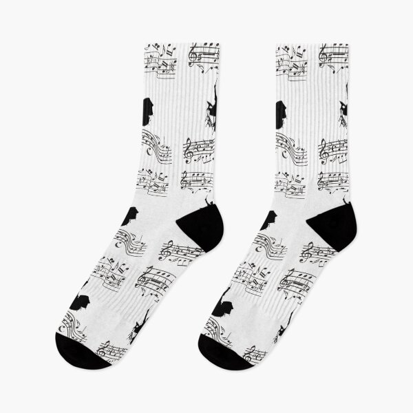 Item preview, Drummer And Music Notes designed and sold by MottoDigging.