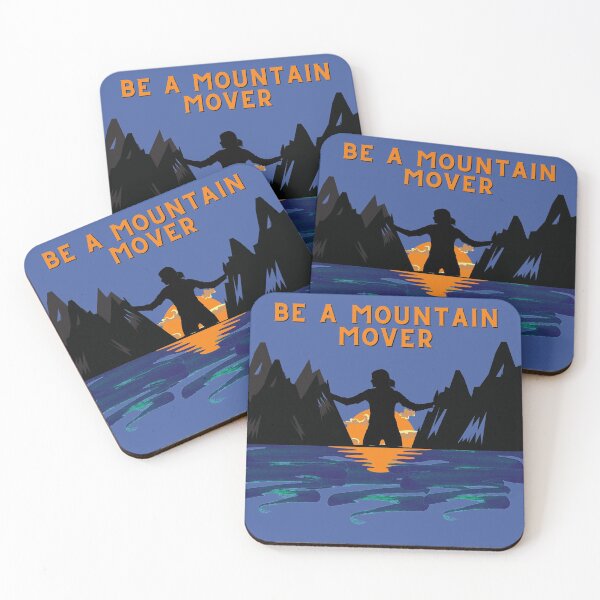 Item preview, Be A Mountain Mover: Motivational Image designed and sold by EddieB1979.