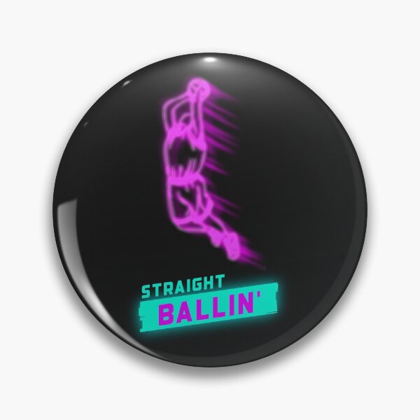 Item preview, Straight Ballin' Basketball Design designed and sold by mkzmerch.