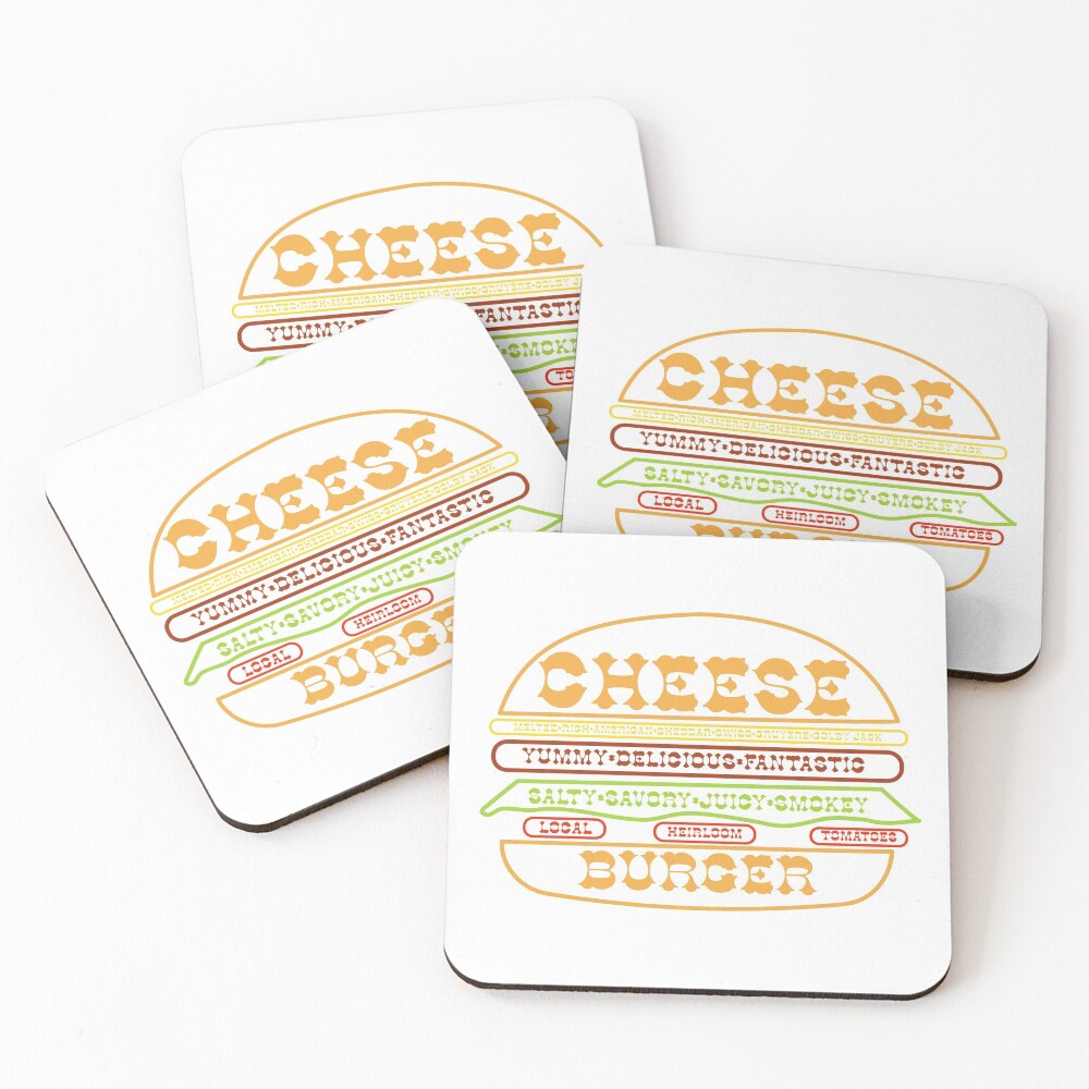 Item preview, Coasters (Set of 4) designed and sold by BullishGraphics.