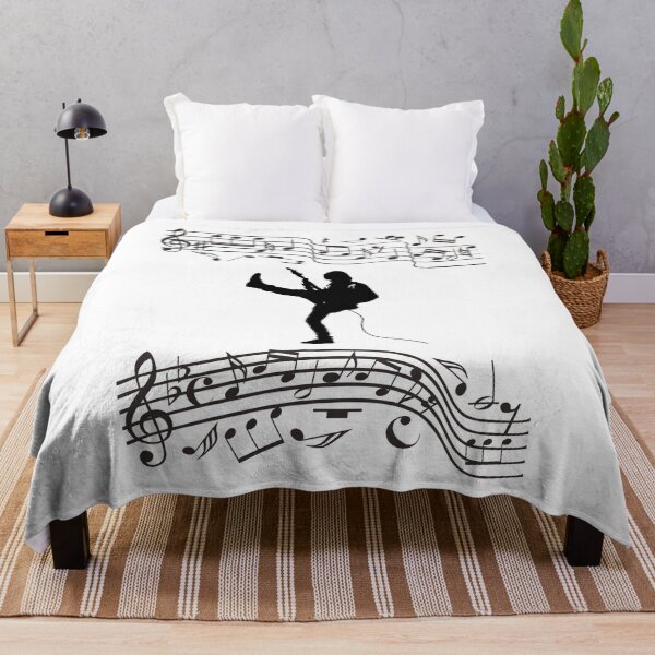 Item preview, Guitar Player And Music Notes designed and sold by MottoDigging.