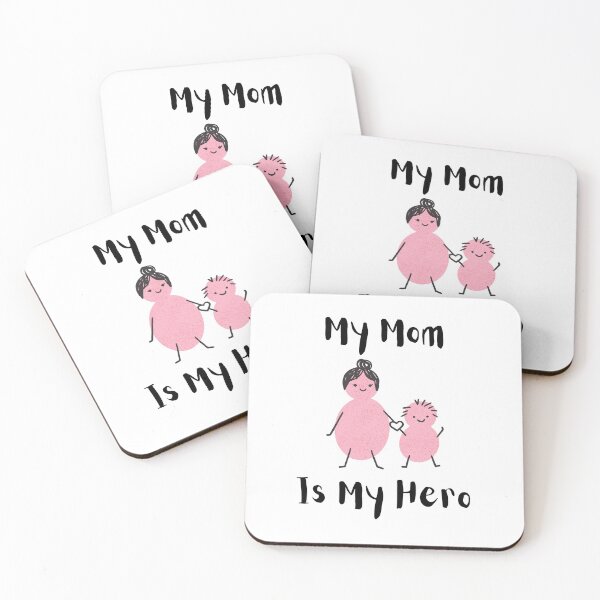Item preview, My Mom Is My Hero designed and sold by rosendosen.