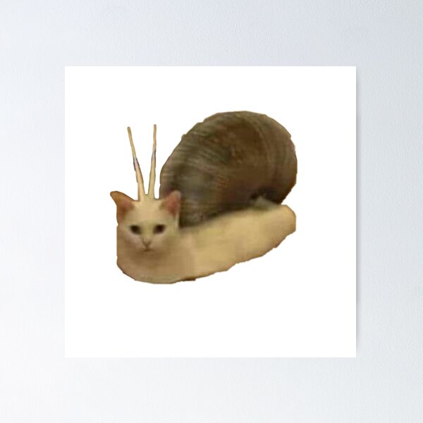 Item preview, Cat Snail Meme designed and sold by sidneysiegel.