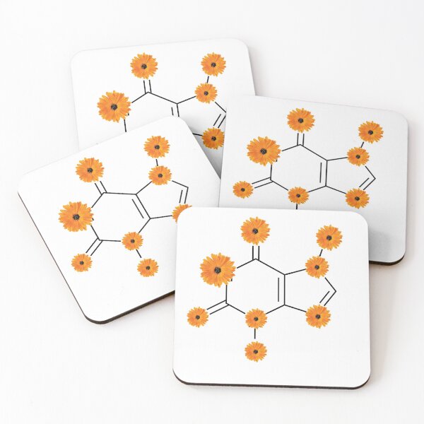 Item preview, Floral Caffeine designed and sold by ArtistVenus.