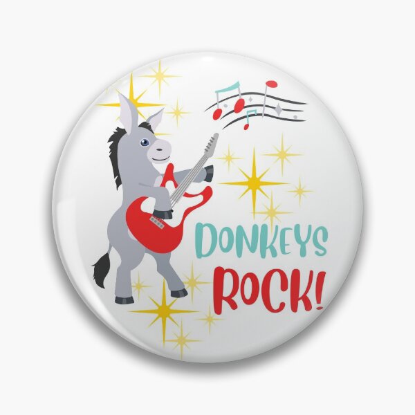 Item preview, Donkeys Rock, Man! designed and sold by topisawtees.