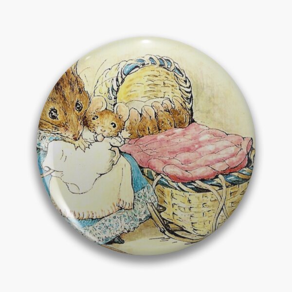 Item preview, Beatrix Potter Mommy and Baby Mouse The Tale of Two Bad Mice Illustration  designed and sold by Pinkmagenta.