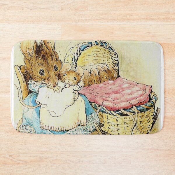 Item preview, Beatrix Potter Mommy and Baby Mouse The Tale of Two Bad Mice Illustration  designed and sold by Pinkmagenta.