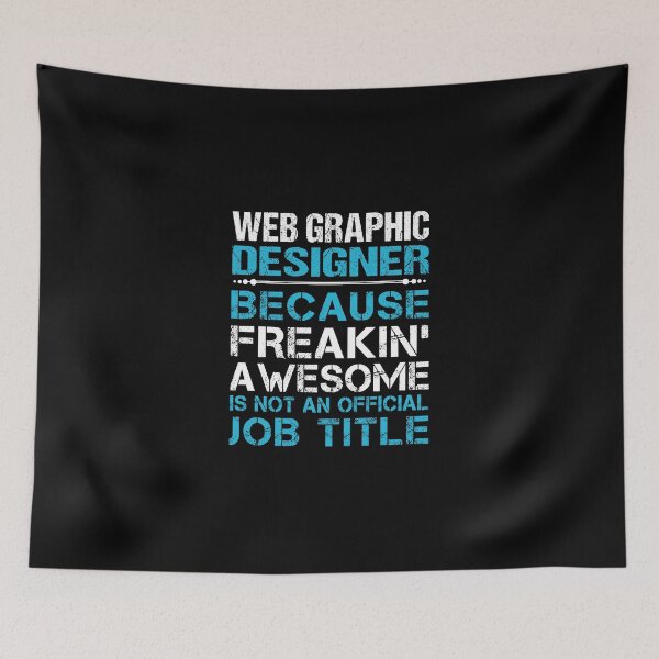 Item preview, Web Graphic Designer T Shirt - Freaking Awesome Job Gift Item Tee designed and sold by oetate4774.