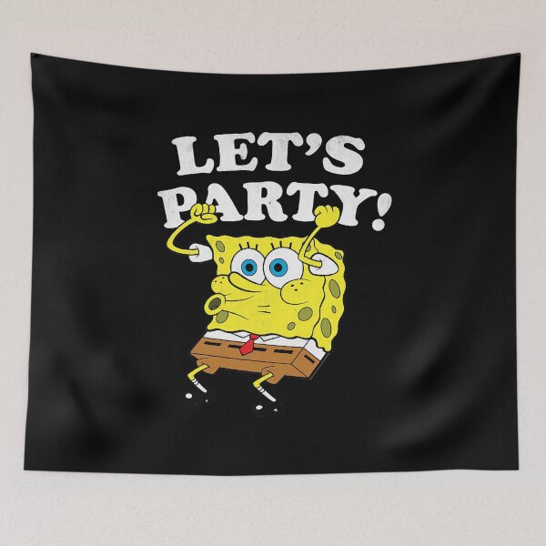 Item preview, SquarePants Let's Party designed and sold by TyishaWilder.