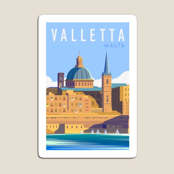 Item preview, Valetta, Malta designed and sold by TheTravellerUK.