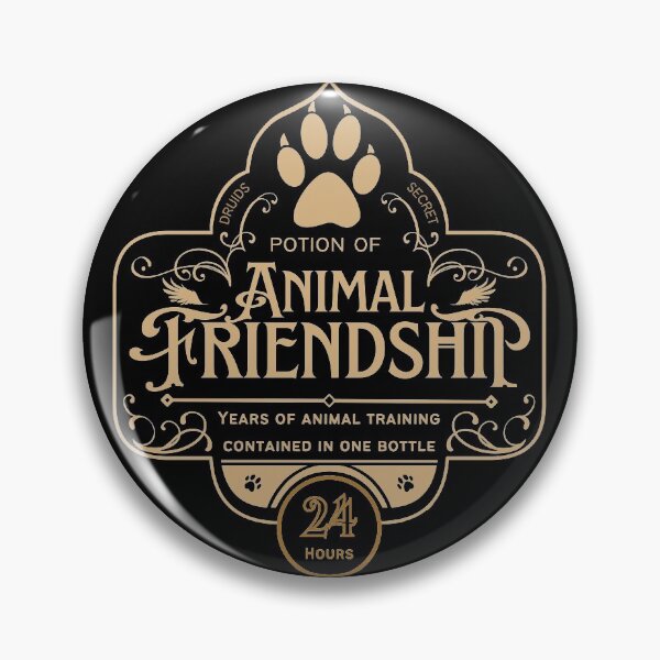 Item preview, Potion of Animal Friendship: Gold Version designed and sold by Milmino.