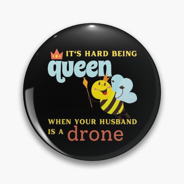 Item preview, The Queen Bee and the Drone designed and sold by topisawtees.