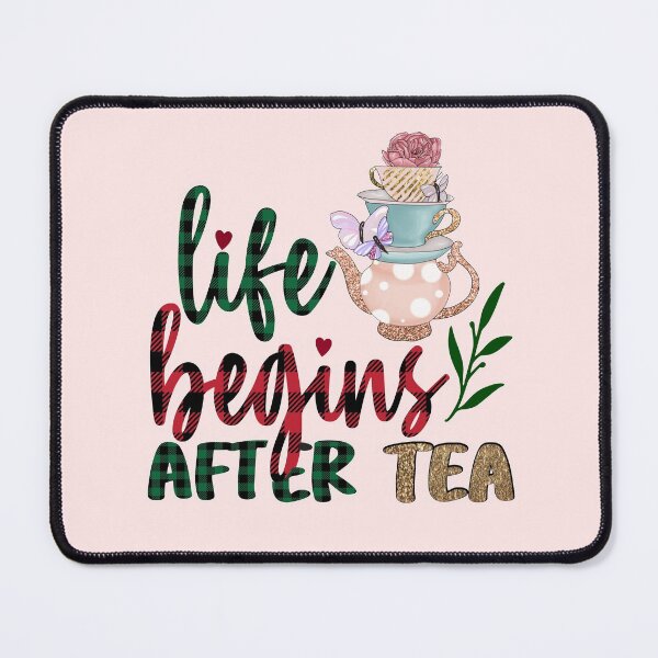 Item preview, Life Begins After Tea designed and sold by PositiveStudio.