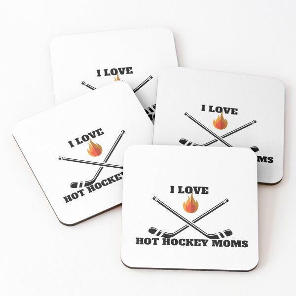 Item preview,    I Love Hot Hockey Moms for hockey lover designed and sold by Alexa5454.