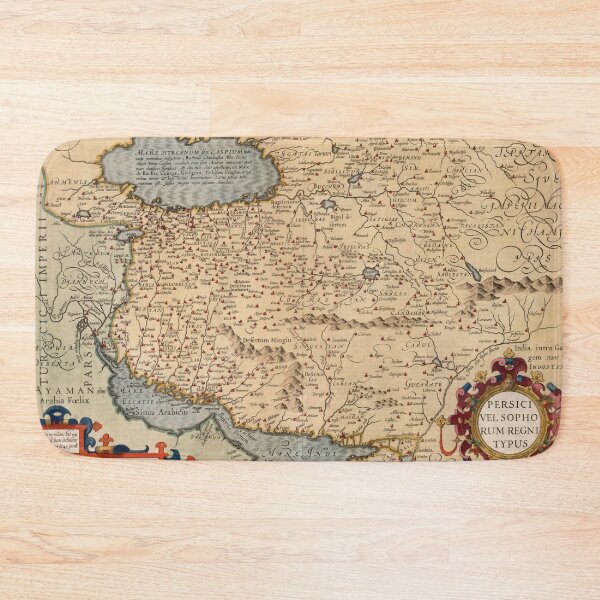 Item preview, Antique Map of Iran (Persia) in 1623 designed and sold by ganje.