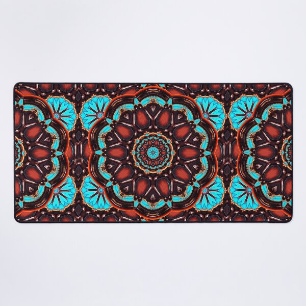 Item preview, Abstract - Wood & Turquoise Pattern   designed and sold by Gravityx9.