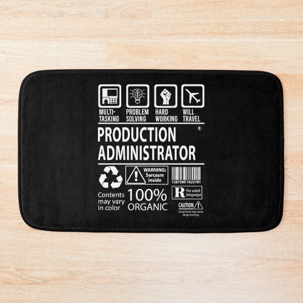 Item preview, Production Administrator T Shirt - MultiTasking Certified Job Gift Item Tee designed and sold by sabinacsnm.