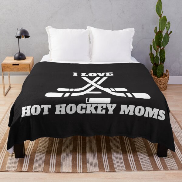 Item preview, I Love Hot Hockey Moms for hockey lover designed and sold by Alexa5454.