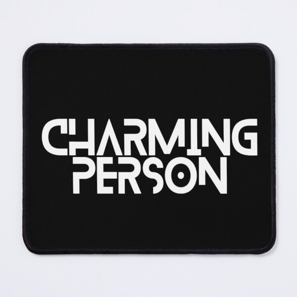 Item preview, Charming Person Lovely Motivation Inspiration Cute Good Personality Typographic Slogans Lines Man’s & Woman’s  designed and sold by Wanneer T-shirts Praten.