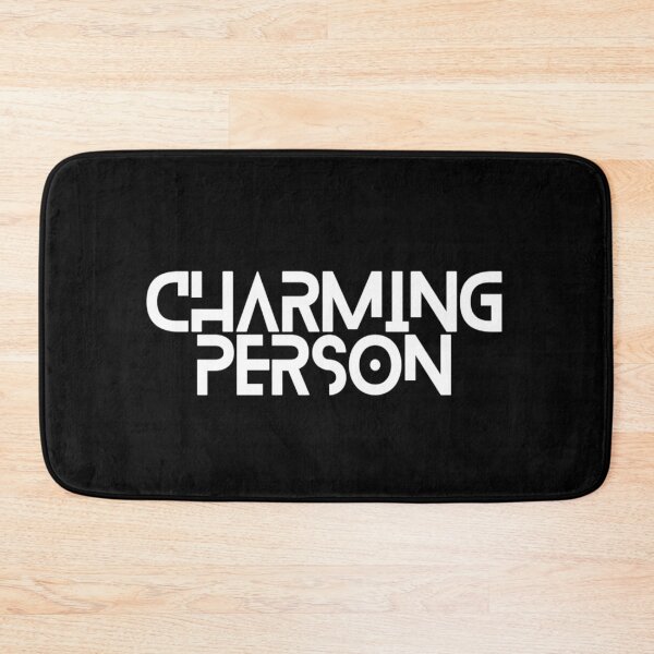 Item preview, Charming Person Lovely Motivation Inspiration Cute Good Personality Typographic Slogans Lines Man’s & Woman’s  designed and sold by Wanneer T-shirts Praten.
