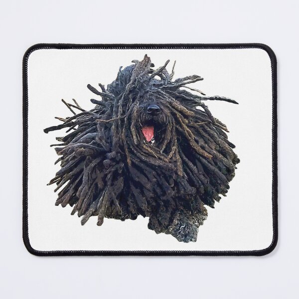 Item preview, Hungarian Puli Puppy Dog Dreadlocks designed and sold by Elarex.