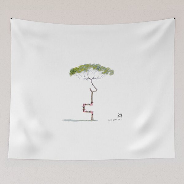 Item preview, Kym Hart "tree-shirt no2" designed and sold by Kym Hart.