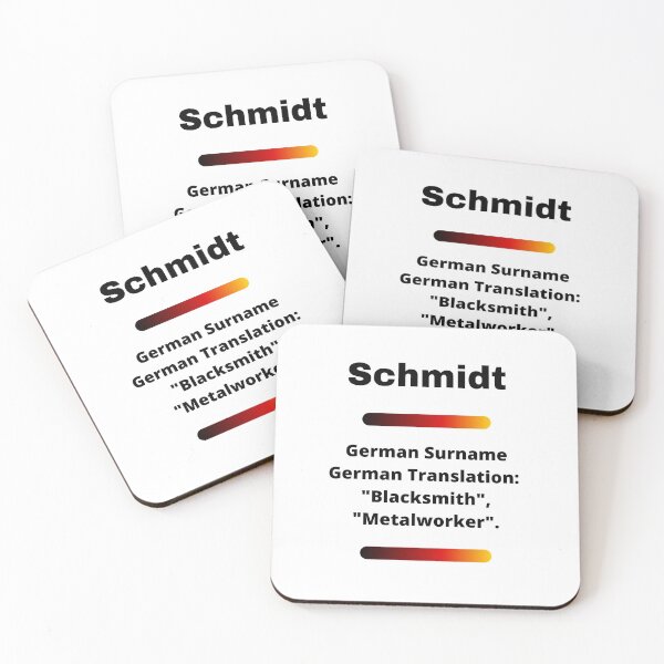 Item preview, Schmidt Family Surname Meaning designed and sold by teewearstyle.