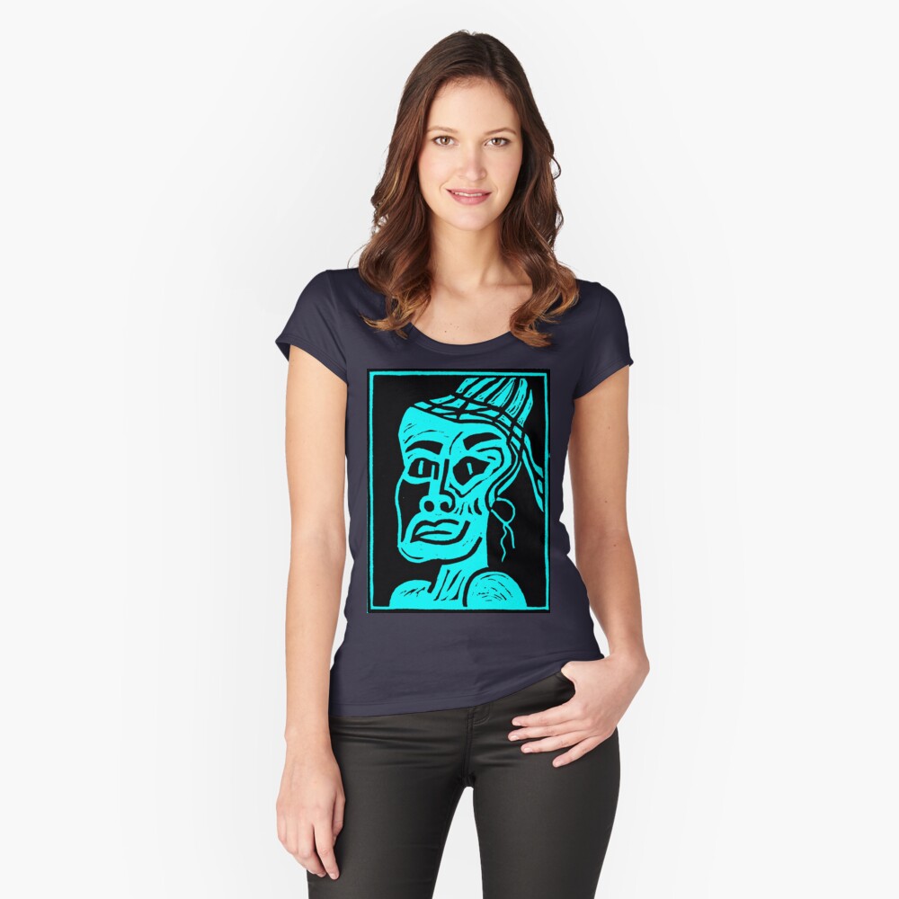 Item preview, Fitted Scoop T-Shirt designed and sold by leonitalee.