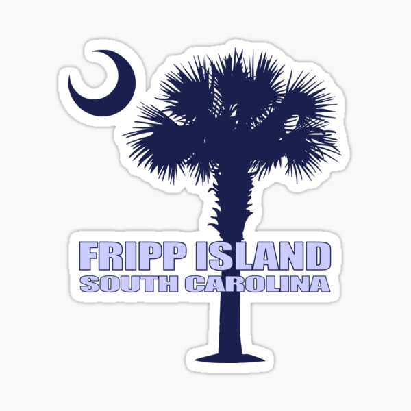 Apply to Phone Laptop Water Bottle Decal Cooler Bumper Palmetto Tree Crescent Moon Flag Clemson Gamecock Charleston Columbia Lowcountry Flag Heart in South Carolina Sticker SC State Shaped Label