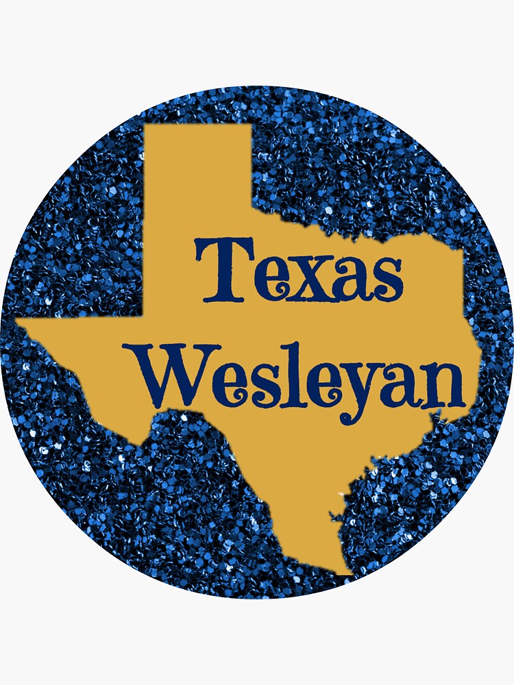 "Texas Wesleyan University" Sticker for Sale by baileyvannatta | Redbubble