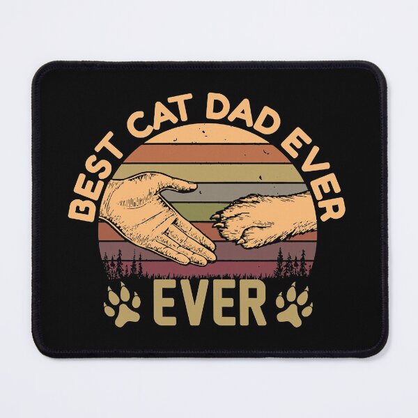 Item preview, Best vegan cat dad ever 1 designed and sold by MichelleMedin.
