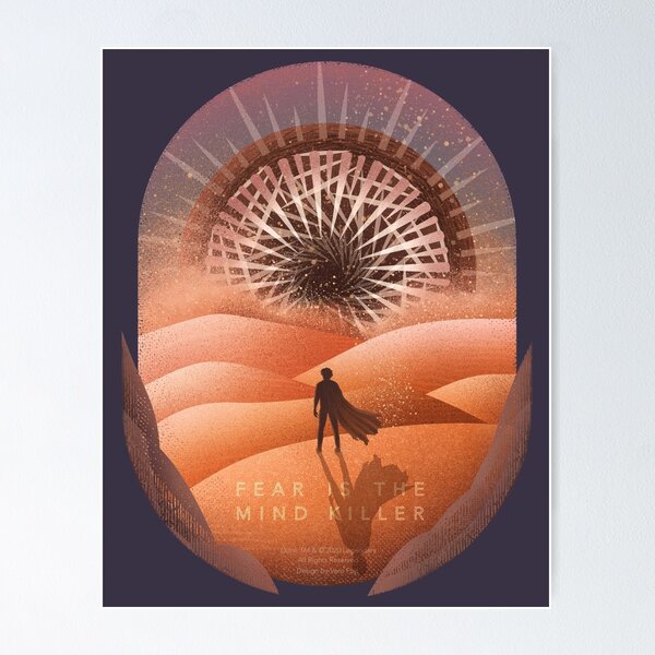 Item preview, Dune / Fear is the mind killer designed and sold by VEROfojt.