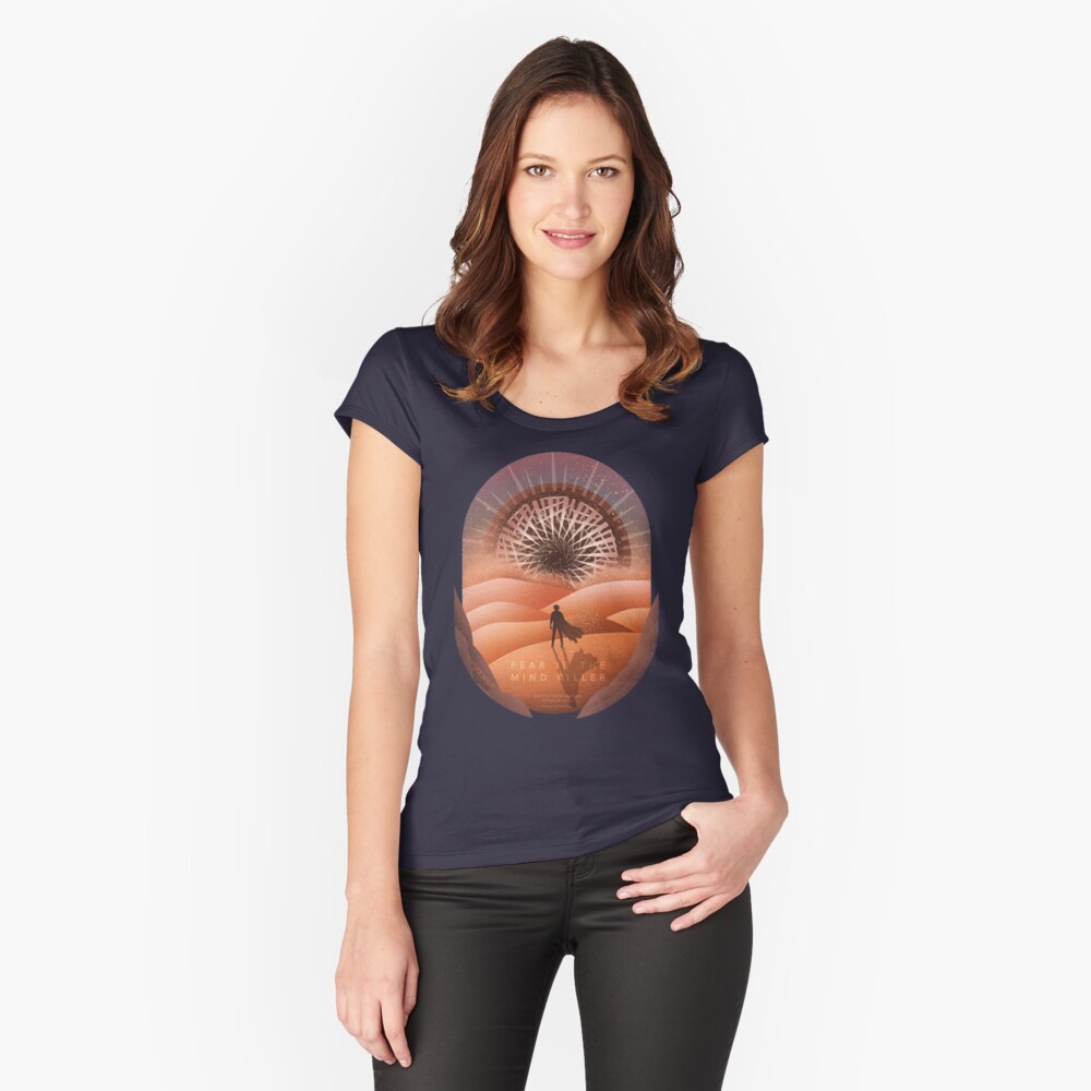 Item preview, Fitted Scoop T-Shirt designed and sold by VEROfojt.