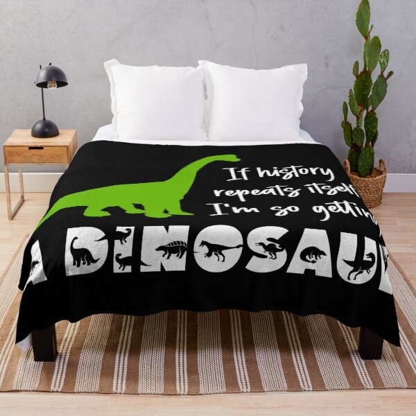 Item preview, If History Repeats Itself Dinosaur Graphic (Mix) designed and sold by murkyswamp.
