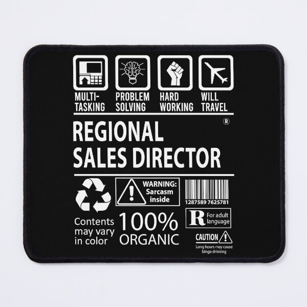 Item preview, Regional Sales Director T Shirt - MultiTasking Certified Job Gift Item Tee designed and sold by andahanson.