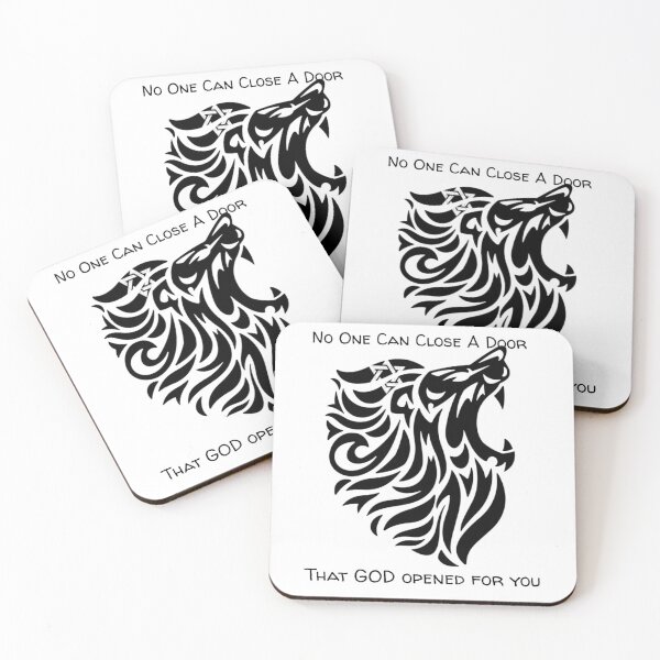 Item preview, (#141) No one can close a door that GOD had opened for You designed and sold by Brewed  Styles.