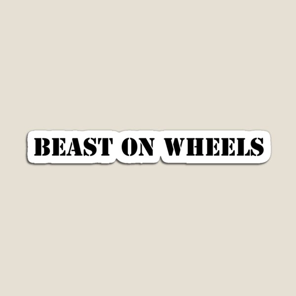 Item preview, Beast on Wheels designed and sold by Breebee21.