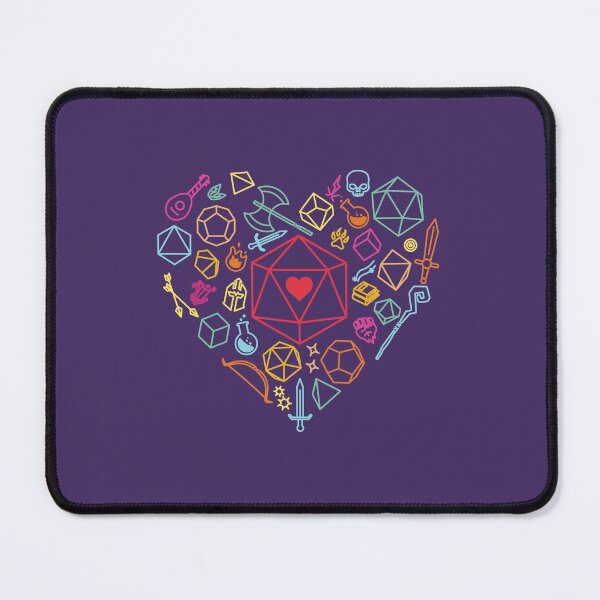 Item preview, DnD Dice Love designed and sold by PixelSamuel.