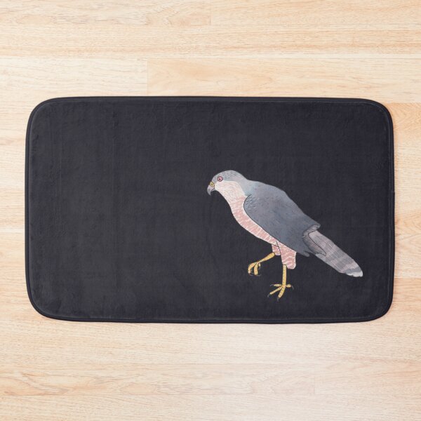 Item preview, Cooper's hawk bird species watercolor animal art designed and sold by TheWaterBirds.