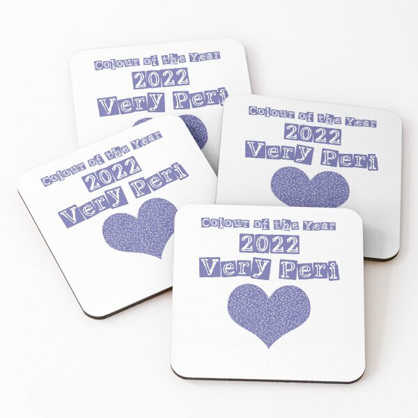 Item preview,  VERY PERI Colour of the year the year 2022 heart new years eve DESIGN -BRITISH-AUSTRALIAN SPELLING OF COLOUR designed and sold by ozcushions.