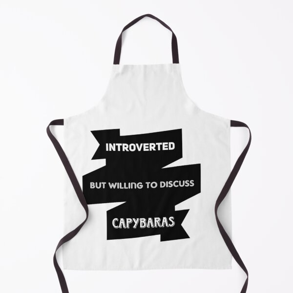 Item preview, Introverted but willing to discuss capybaras t-shirt Unisex.  designed and sold by Sloyar.