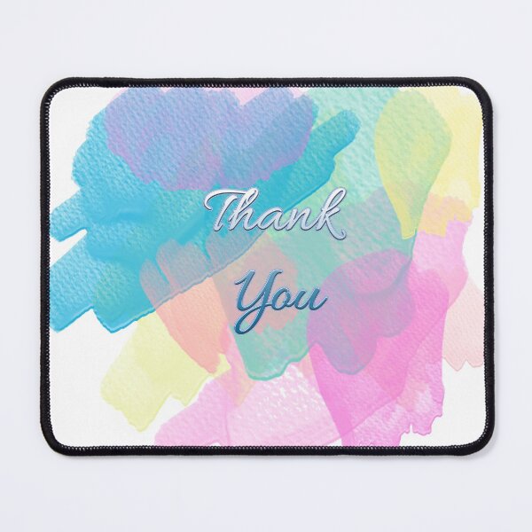 Item preview, Thanks in pastel colors  designed and sold by Photorebelle.