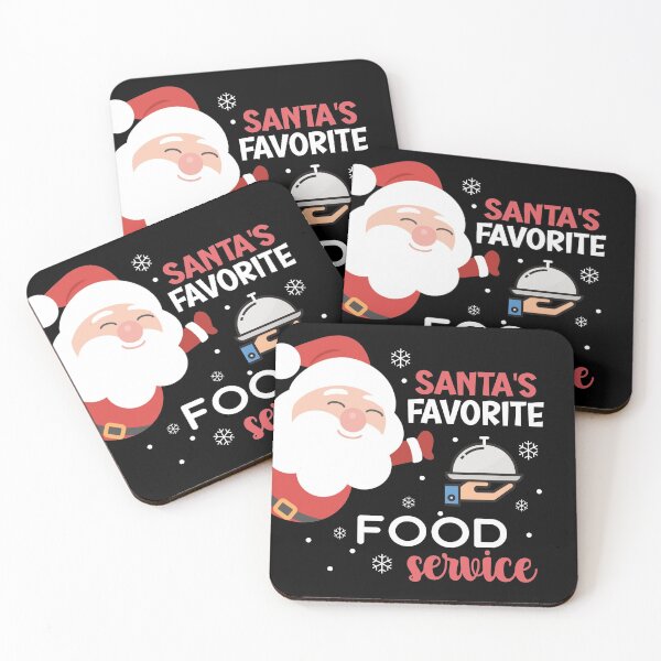Item preview, Santa's Favorite Food Service designed and sold by koonam.