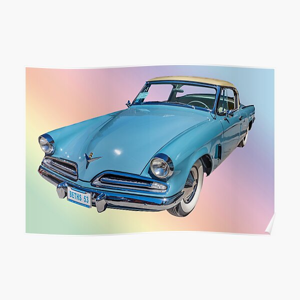 Beth's 1953 Studebaker Commander Starliner Poster