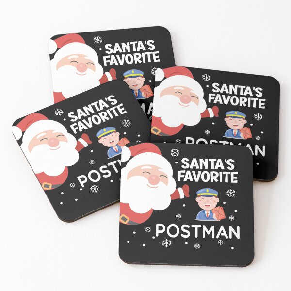 Item preview, Santa's Favorite Postman designed and sold by koonam.