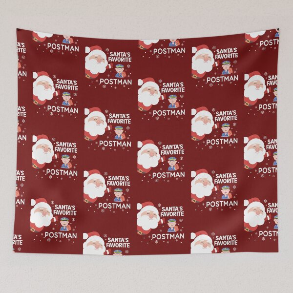 Item preview, Santa's Favorite Postman designed and sold by koonam.