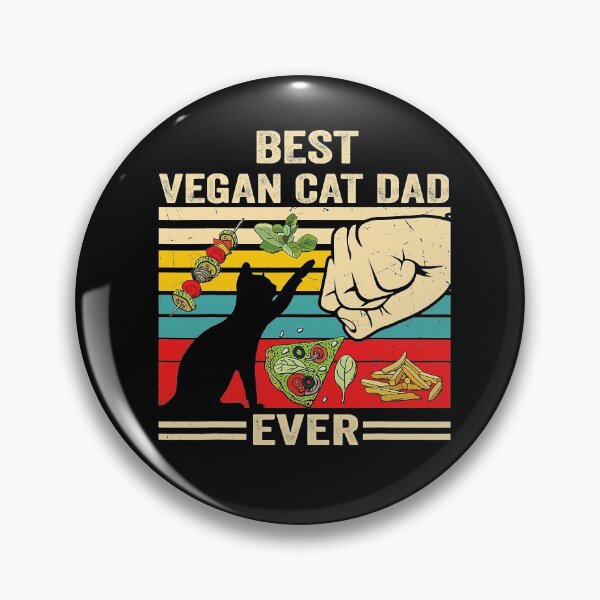 Item preview, Funny best vegan cat dad ever 4 designed and sold by MichelleMedin.